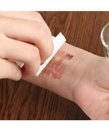 Naler 18pcs Team Bride + 2pcs Bride Flash Tattoos - Bridal Shower Bachelorette Party Decorations in Rose Gold - Buy Online on GoSupps.com