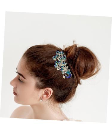 FRCOLOR Diamond Phoenix Hair Comb Bridesmaid Hair Comb Pearl Hair Comb Rhinestone Barrettes Rhinestone Headpiece Bridal Hair Clip Tiara Hair Comb Accessories Winter Alloy Miss Wedding Clip - Buy Online on GoSupps.com