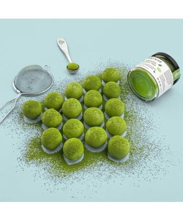 PureChimp Matcha Ceremonial 100g Th 100% pur en poudre l'ombre pour latte infusions & recettes Sachet compostable Riche en antioxydants - Buy Online on GoSupps.com