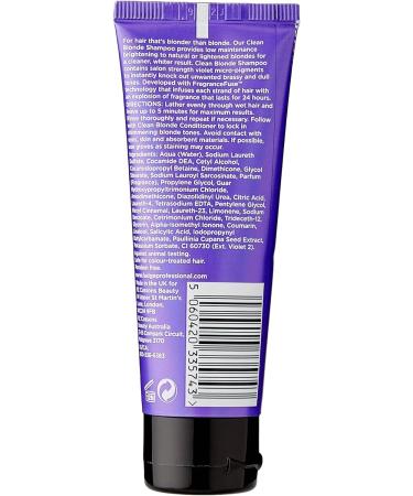Fudge Professional Purple Toning Shampoo - Original Clean Blonde Shampoo 50ml - For Blonde Hair - Buy Online on GoSupps.com