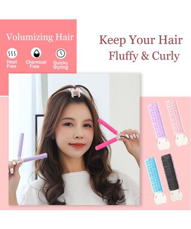 8Pack Volumizing Hair Clips for Instant Volume - Root Clips for Curly Hair - Velcro Hair Clips for Women - Buy Online on GoSupps.com