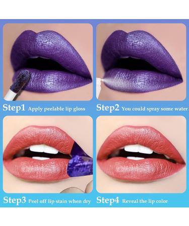 Boobeen Lip Stain Matte Lipstick - Waterproof Peel-Off Long-Lasting Lip Tint for Full Coverage & Velvety Finish - Buy Online on GoSupps.com