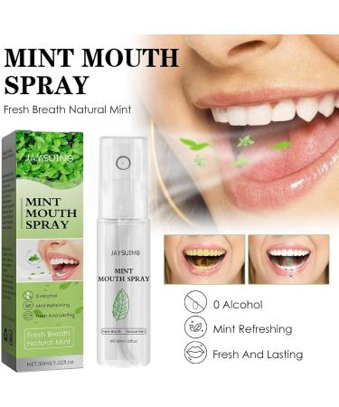 Breath Freshener Fresh Breath Essence Oral Care Spray Mouth Spray Gentle Mint Ingredients Mouth Spray for Bad Breath Refreshing and Moisturizing Bad Breath Treatment for Adults Mouth Freshener - Buy Online on GoSupps.com