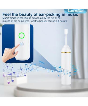 Premium Ear Wax Removal Tool Kit - Electric Ear Pick with 4 Tips for Adults & Kids | Effective Earwax Cleaner & Pressure Relief - Buy Online on GoSupps.com