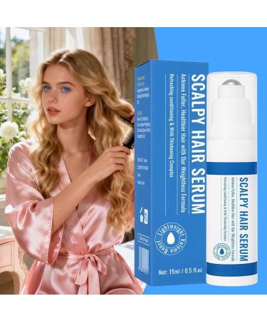 Oil for Frizzy Hair 15ml Liquid RollOnHair Strengthening Oilfor Moisturizing Prevents Breakage Loss Promotes Thickness Women Men - Buy Online on GoSupps.com