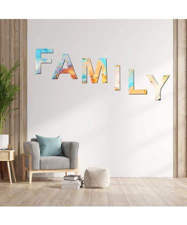YRONTY 12 Inch Wooden Letter A - Blank Unfinished Wood for Painting, Crafts & Home Wall Decor - Buy Online on GoSupps.com