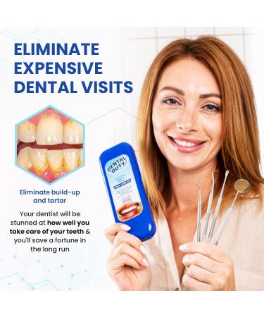 Dental Hygiene Kit - Stainless Steel Calculus & Plaque Remover Set for Teeth Cleaning - Dentist Approved Dental Tools - Blue - Buy Online on GoSupps.com