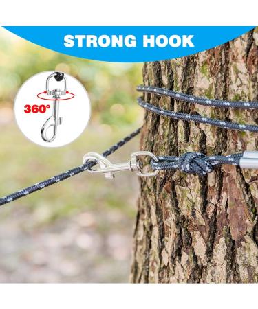 SCIROKKO Reflective Cat Leash - 30ft Escape Proof Durable Walking Lead for Kittens, Puppies, Rabbits - Black - Buy Online on GoSupps.com