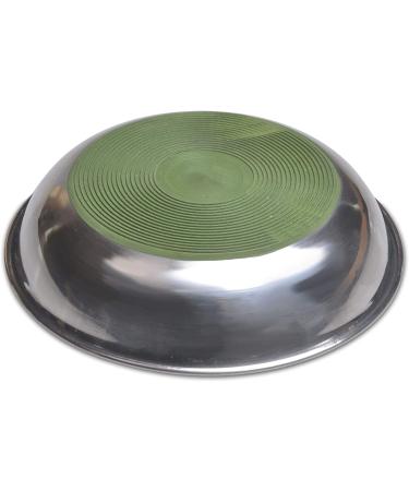 Van Ness Pets Whisker-Friendly Stainless Steel Cat Bowl - 8 OZ Saucer Style Dish - Buy Online on GoSupps.com