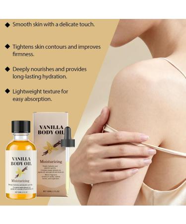 Nourishing Moisturizing Body Oil | 30ml Treatment for Dry Skin For Women: Adds Radiance Soothes Dryness for Massage and Shower - Buy Online on GoSupps.com