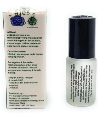 Safe Care Roll On Refreshing Oil Aromatherapy - 5ml Pack of 3 | International Shipping - Buy Online on GoSupps.com