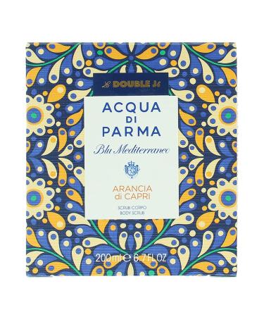 ACQUA Blu Mediterraneo Orange Di Capri Body Scrub 200 ml - Exfoliating Luxury | Shop Internationally - Buy Online on GoSupps.com