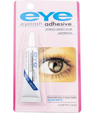 Harlington Group False Eyelash Clear Glue 7g - Waterproof Lash Extension Adhesive with Super Hold Strength - Buy Online on GoSupps.com
