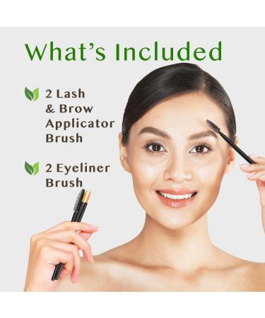 Organic Cold Pressed Castor Oil 60ml - USDA Certified for Hair Growth - Includes Brushes and Applicator Kit - Buy Online on GoSupps.com