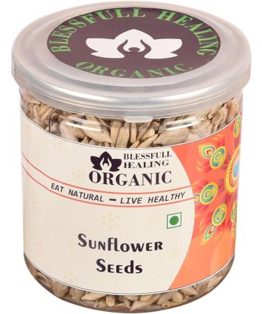 Blessfull Healing Organic Sunflower Seeds 300 Gram Airtight Container (Packing May Vary) - Buy Online on GoSupps.com