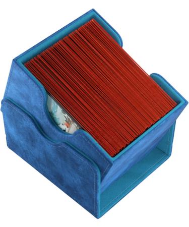 Gamegenic Sidekick 100+ XL Convertible Deck Box - Blue | Sideloading Card Storage for 100 Double-Sleeved Cards | Removable Cover Clips | Extra Thick Inner Sleeves | GGS20092ML - Buy Online on GoSupps.com