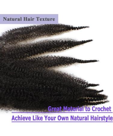 Leeven 24 Inch Pre-Separated Springy Afro Twist Hair 8 Packs Popping Spring Twist Hair for Marley Locs Braiding Hair 10 Strands/Pack Black Pre-fluffed Afro Kinky Curly Natural Hair Extensions /T30# 24 Inch (Pack of 8) T30# - Buy Online on GoSupps.com