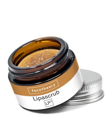 Facetheory Lipascrub LP2 Exfoliating Lip Scrub with Sugar, Avocado and Coconut | Moisturizing Lip Scrub | Avocado Oil Lip Moisturizer | Vitamin C Lip Scrub | 15ml (0.5 Fl Oz)
