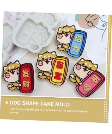 NUOBESTY 4 Pcs Shiba Inu Drawing Stencil Silicone Molds De Para Gelatinas Handmade Craft Mold Crystal Plaster - Buy Online on GoSupps.com