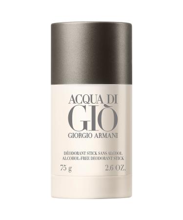 Acqua di Gio by Giorgio Armani for Men 2.6 oz Deodorant Stick Alcohol-Free Acqua di Gio 2.6 Ounce (Pack of 1)