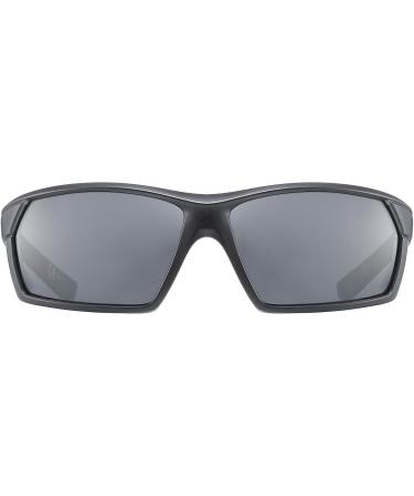 Uvex Unisex Sportstyle 225 Sports Glasses - One Size Black Mat/Silver | Premium UV Protection & Style for Every Sport - Buy Online on GoSupps.com