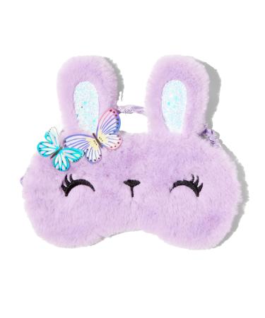 Claire's Club Butterfly Purple Bunny Sleeping Mask for Girls