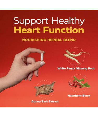 Redd Remedies, Heart Strong, Supports Cardiovascular Health, 60 Tablets - Buy Online on GoSupps.com