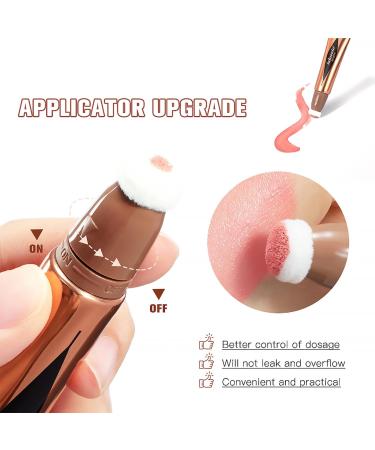 Tongyend Liquid Highlight Beauty Wand Blush Stick Cream Contour Stick and Highlighter with Cushion Applicator Long Lasting Face Blush Illuminator Makeup Stick Liquid Bronzer Super Silky(Highlight 04) Highlight 04 10 g (Pack of 1) - Buy Online on GoSupps.com