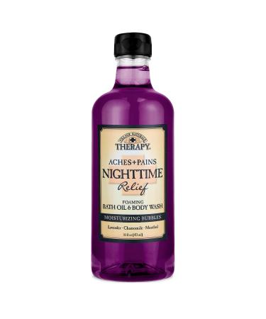 Village Naturals Aches & Pains Nighttime Relief Foaming Bath Oil + Body Wash  16 Fluid Ounce - Buy Online on GoSupps.com