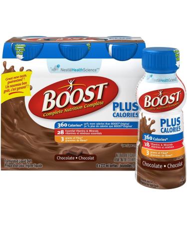 BOOST Plus Calories Chocolate 6x237ml (Pack of 6) - Buy Online on GoSupps.com