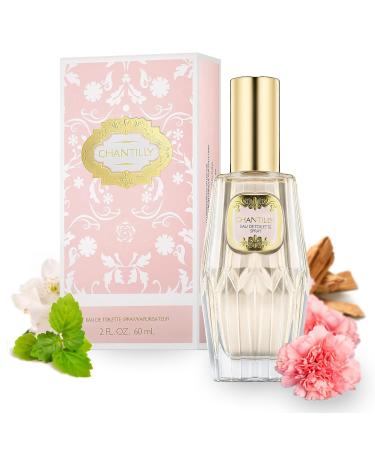 Chantilly Eau De Toilette Spray for Women 2 Fl Oz 2.0 Fl Oz