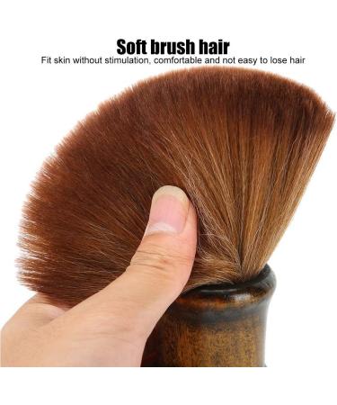 Neck Face Duster Professional Hair Cutting Neck Duster Brush Barber Fiber Wooden Handle Cutting Neck Duster Broken Hair Sweep Brush Soft Brush for Salon Stylist Barber Hairdressing Salon Stylist - Buy Online on GoSupps.com