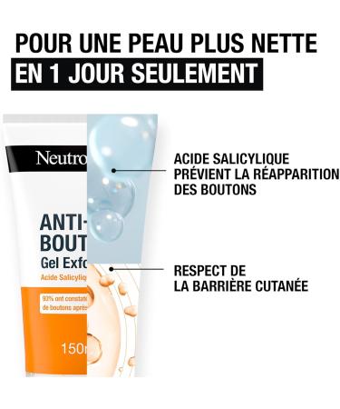 Johnson Johnson Neutrogena Antibuton peeling gel 150 ml tube salicylic acid facial peeling 2 - Buy Online on GoSupps.com