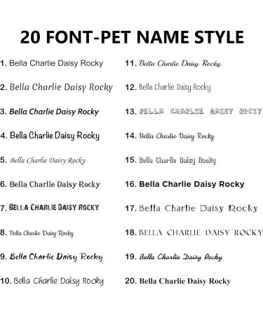 Personalized Gisurey Dog Tags - Durable Engraved Silent Slide-On Pet ID for Dogs & Cats - Stainless Steel Easy to Read Pink & Black - Buy Online on GoSupps.com