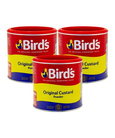 Bird's Custard Powder | Make Deliciously Creamy for Traditional Desserts with Original Homemade Flavor | Pack of 3 x 300g