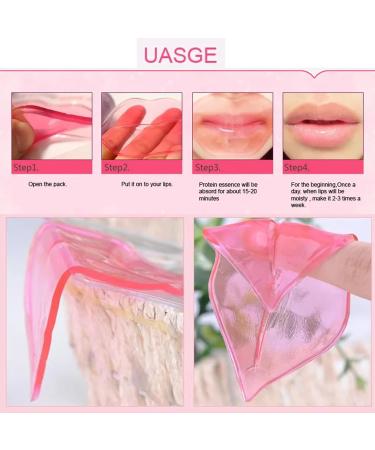 10-Piece Collagen Crystal Lip Mask - Hydrating, Anti-Aging, Exfoliating, and Nourishing Formula for Lip Care - 10 PCS - Buy Online on GoSupps.com