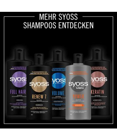 Syoss Repairing Shampoo (440 ml) Shampoo for dry and damaged hair Repairing shampoo prevents hair damage Formula with amino complex & Wakame algae - Buy Online on GoSupps.com
