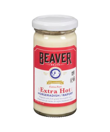 Beaver Prepared Horseradish Extra Hot 125ml