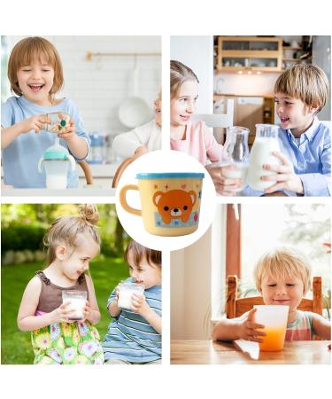 Generic Bathroom Cup - Mouthwash Cup With Lid | Portable Reusable Toothbrush and Toothpaste Holder for Kids Boys Toddler Children - Buy Online on GoSupps.com