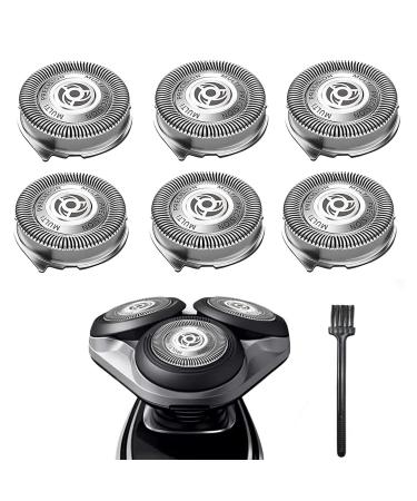 SH50 Replacement Blades for Philips Norelco 5000 Series Shavers Replacement Heads for Philips Norelco series 5000 5300 and 5100 series 6-pc Pack 6 pack