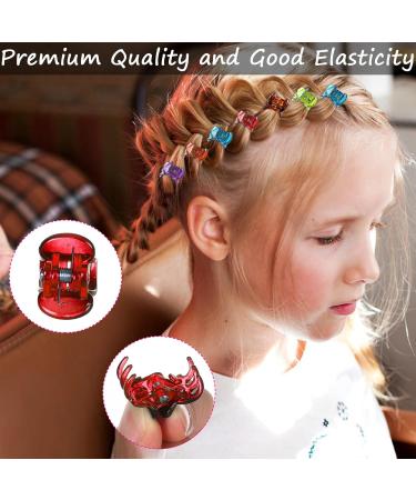 JANYUN 24 Pcs Mini Non-Slip Hair Claw Clips for Women and Girls - Black - Buy Online on GoSupps.com