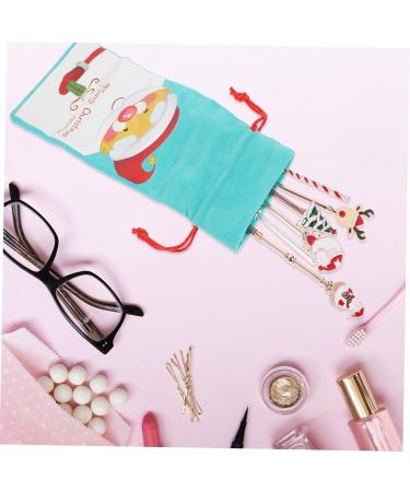 ABOOFAN 7 Christmas Cosmetic Brush Cosmetic Makeup Eyeliner Santa Suit Santa Accessories Concealer Brush Eyeshadow Powder Brush Multifunctional Brush Unique Elder - Buy Online on GoSupps.com