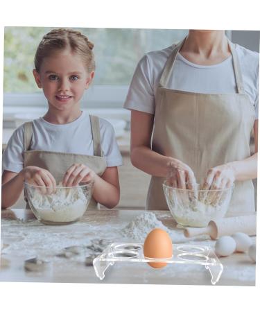 Hemoton Acrylic Egg Holder 1 Set Refrigerator Eggs Egg Carrier Egg Holder Egg Container Egg Organizer Shelf Storage Egg Carton - Buy Online on GoSupps.com