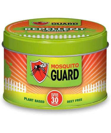 Buy Mosquito Guard 12oz Citronella Candle - 35 Hour Outdoor Mosquito Repellent - Natural Bug Control for Patio & Indoors - Best International Shipping - Buy Online on GoSupps.com