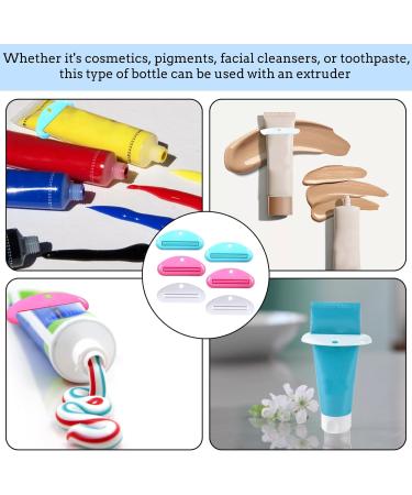 6-Piece Tube Squeezer Set | Universal Toothpaste Dispenser & Tube Presser for Easy Squeeze & Maximum Use - Buy Online on GoSupps.com