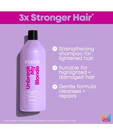 Matrix Shampoo Total Results Unbreak My Blonde Strengthening Shampoo - Buy Online on GoSupps.com