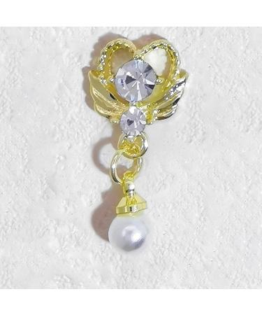 Worparsen Nail Jewelry Pendant Style Nail Art Decor DIY Manicures Gadget High Durability for Salon 1 Bag E - Buy Online on GoSupps.com