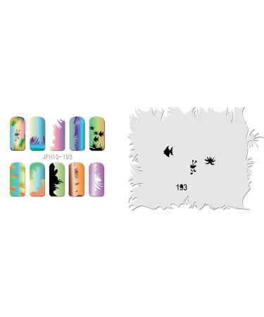 Fingernail stencil (airbrush nail art) Fengda JFH10-193