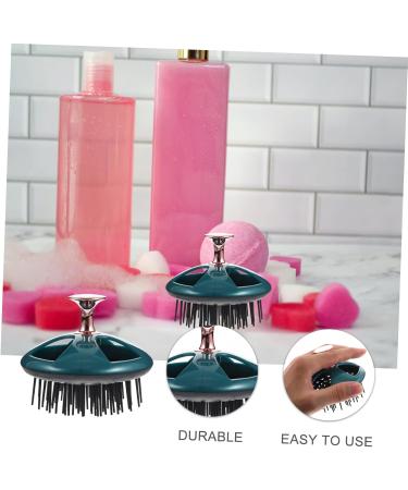 BCOATH Shampoo Hair Massager - Portable Scalp Massager & Head Accessory for Daily Use - Green 9x8cm - Ideal for Home & Hotels | International Shipping Available - Buy Online on GoSupps.com