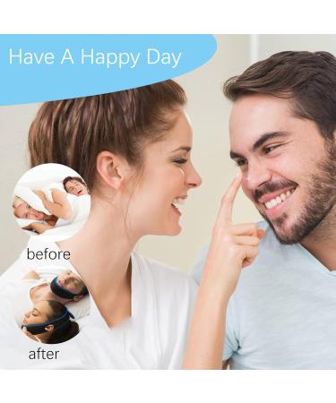 Anti Snoring Chin Straps - Stop Snoring Improve Sleep | Lightweight 50g Solution - Buy Online on GoSupps.com